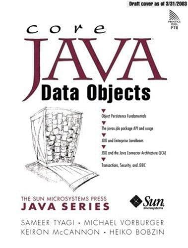 Tapa de Core Java Data Objects
