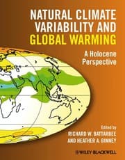 Tapa de Natural Climate Variability and Global Warming