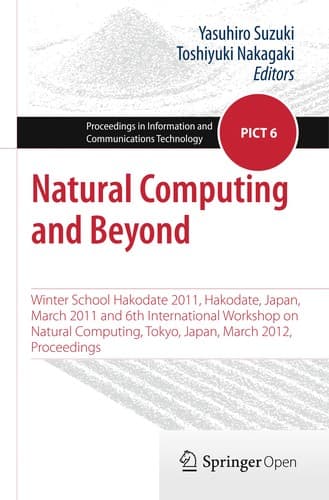 Tapa de Natural Computing and Beyond
