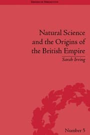 Tapa de NATURAL SCIENCE AND THE ORIGINS OF THE BRITISH EMPIRE (Empires in Perspective)
