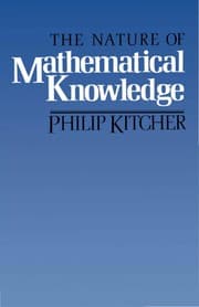 Tapa de The nature of mathematical knowledge