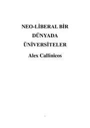 Tapa de Universities in a neoliberal world