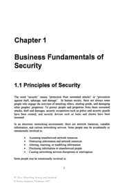 Tapa de Networking Security and Standards