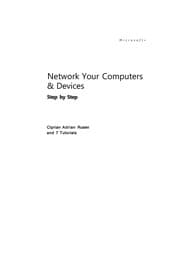 Tapa de Network your computers & devices step by step