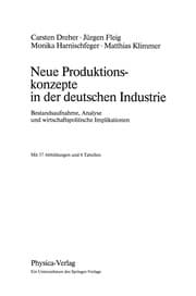 Tapa de Neue Produktionskonzepte in der deutschen Industrie