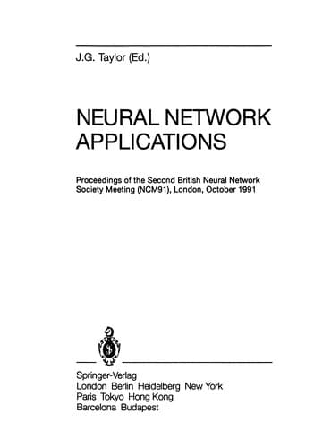 Tapa de Neural Network Applications