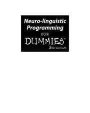Tapa de Neuro-linguistic programming for dummies, 2nd edition