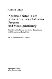 Tapa de Neuronale Netze in der wirtschaftswissenschaftlichen Prognose und Modellgenerierung
