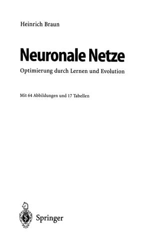 Tapa de Neuronale Netze