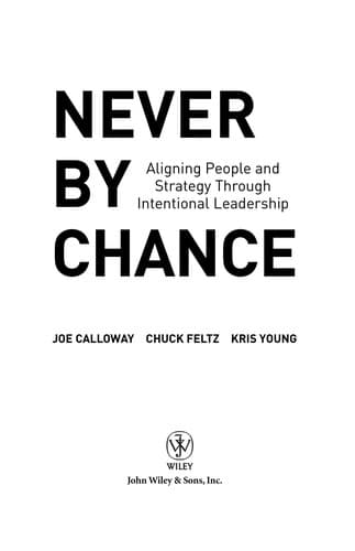 Tapa de Never by chance