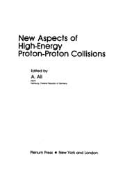 Tapa de New Aspects of High-Energy Proton-Proton Collisions