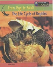 Tapa de FROM EGG TO ADULT: THE LIFE CYCLE OF REPTILES HARDBACK