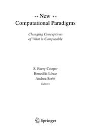 Tapa de New computational paradigms