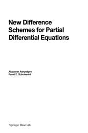 Tapa de New Difference Schemes for Partial Differential Equations