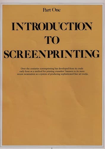 Tapa de The new guide to screenprinting