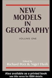 Tapa de New models in geography