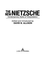 Tapa de The New Nietzsche