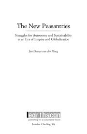 Tapa de The new peasantries