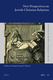 Tapa de New perspectives on Jewish-Christian relations