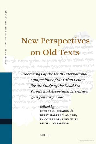 Tapa de New perspectives on old texts