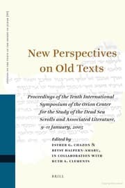 Tapa de New perspectives on old texts