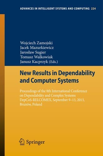 Tapa de New Results in Dependability and Computer Systems