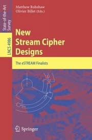 Tapa de New stream cipher designs