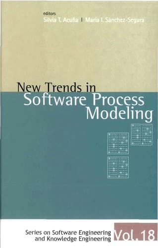 Tapa de New trends in software process modeling