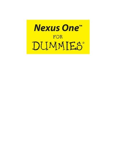Tapa de Nexus One