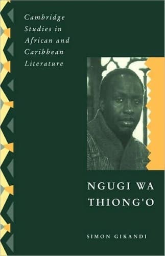 Tapa de Ngugi wa Thiong'o
