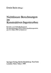 Tapa de Nichtlineare Berechnungen im Konstruktiven Ingenieurbau