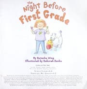 Tapa de The night before first grade
