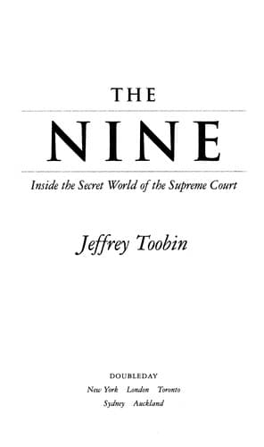 Tapa de The nine