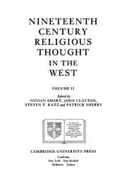 Tapa de Nineteenth-century Religious Thought in the West