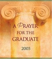 Tapa de A Prayer for the Graduate (Daymaker Greeting Books)