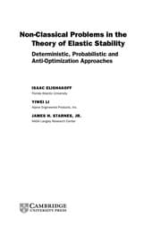 Tapa de Non-Classical Problems in the Theory of Elastic Stability