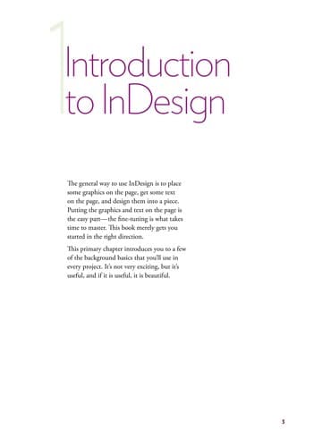 Tapa de The non-designer's InDesign book