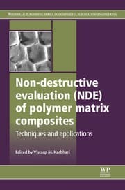 Tapa de Non-destructive evaluation of polymer matrix composites