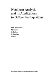 Tapa de Nonlinear analysis and its applications to differential equations