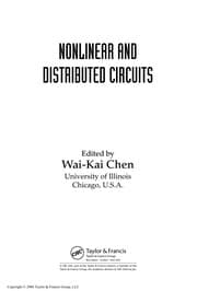 Tapa de Nonlinear and distributed circuits