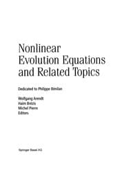 Tapa de Nonlinear Evolution Equations and Related Topics