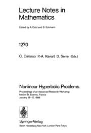 Tapa de Nonlinear hyperbolic problems