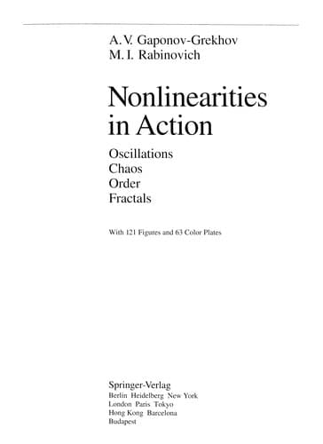 Tapa de Nonlinearities in action