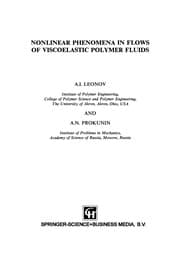 Tapa de Nonlinear Phenomena in Flows of Viscoelastic Polymer Fluids