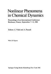 Tapa de Nonlinear Phenomena in Chemical Dynamics
