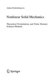 Tapa de Nonlinear Solid Mechanics
