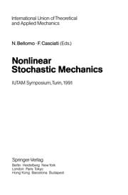 Tapa de Nonlinear Stochastic Mechanics
