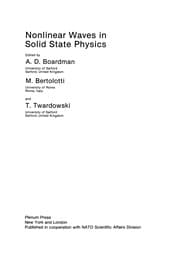 Tapa de Nonlinear Waves in Solid State Physics