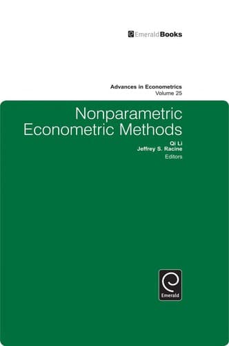 Tapa de Nonparametric econometric methods