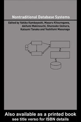 Tapa de Nontraditional database systems